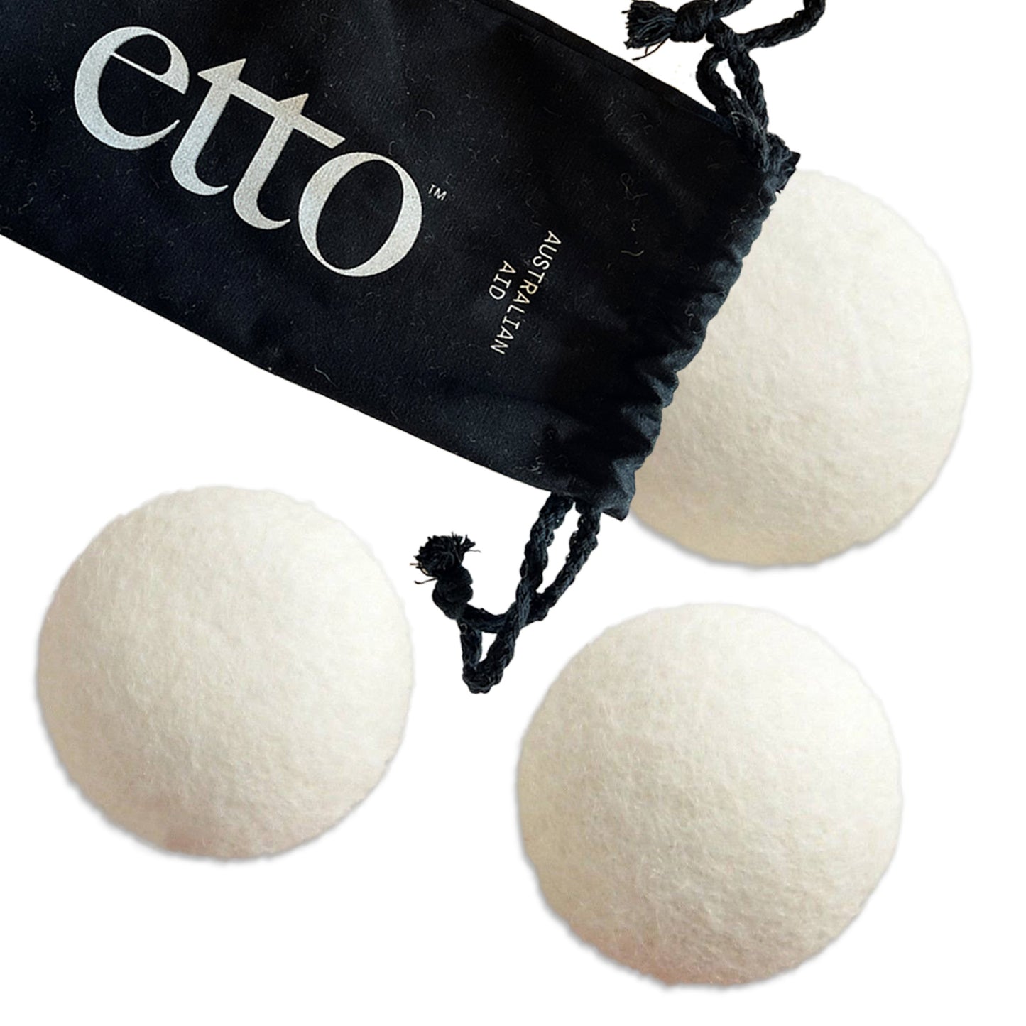 100% Wool Dryer & Wardrobe Balls