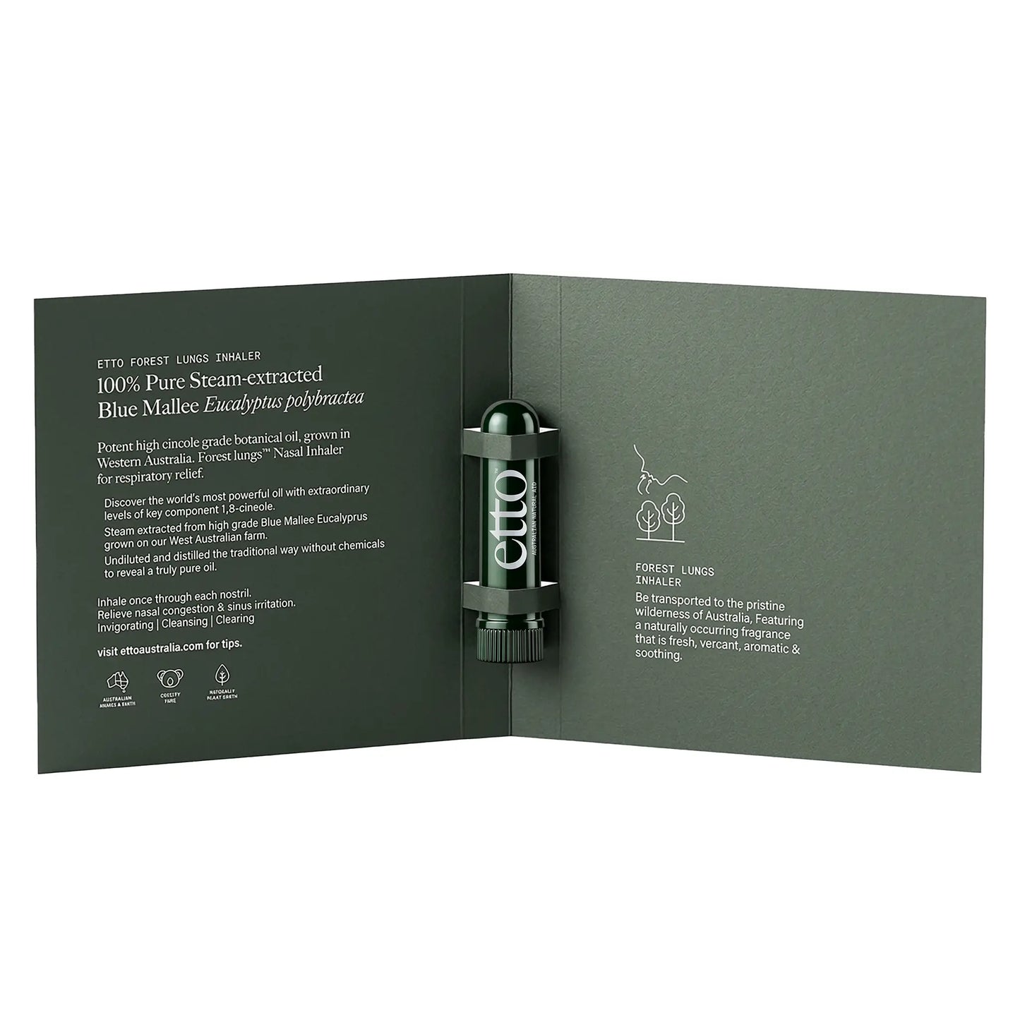 Forest Lungs Inhalers, Open Airways, Clear Sinuses
