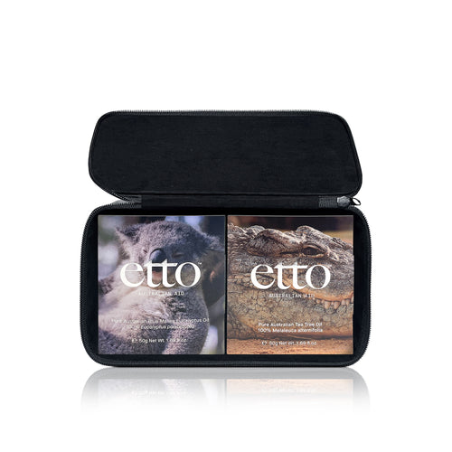 The Pure Oils Deluxe Duo in Premium Toiletries Box