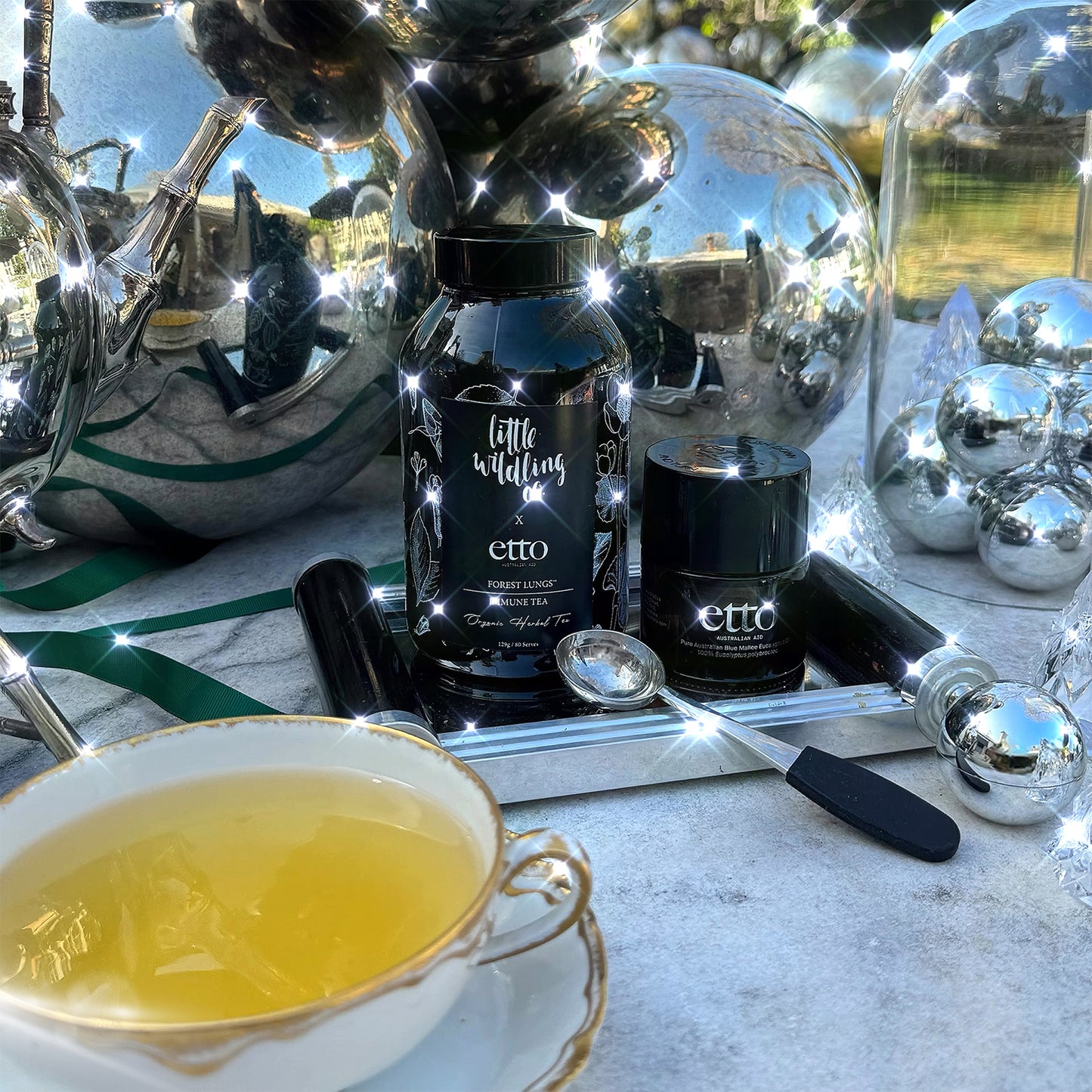 Forest Lungs Immune Tea, Soothing & Remedial, Eucalyptus, Echinacea & Elderflower