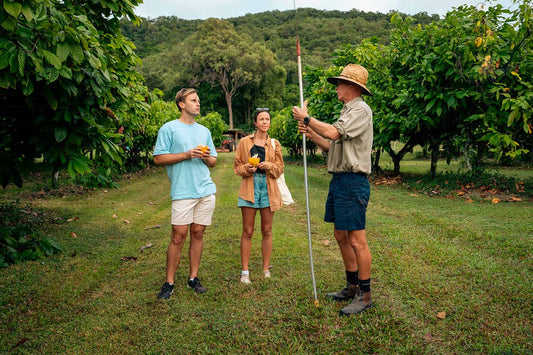Supporting Australian Farmers: A Sweet Collab with Soma's Daintree Cacao + ETTO Oils
