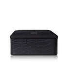 Vegan Leather Crocodile Embossed Vanity Case