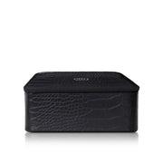Vegan Leather Crocodile Embossed Vanity Case