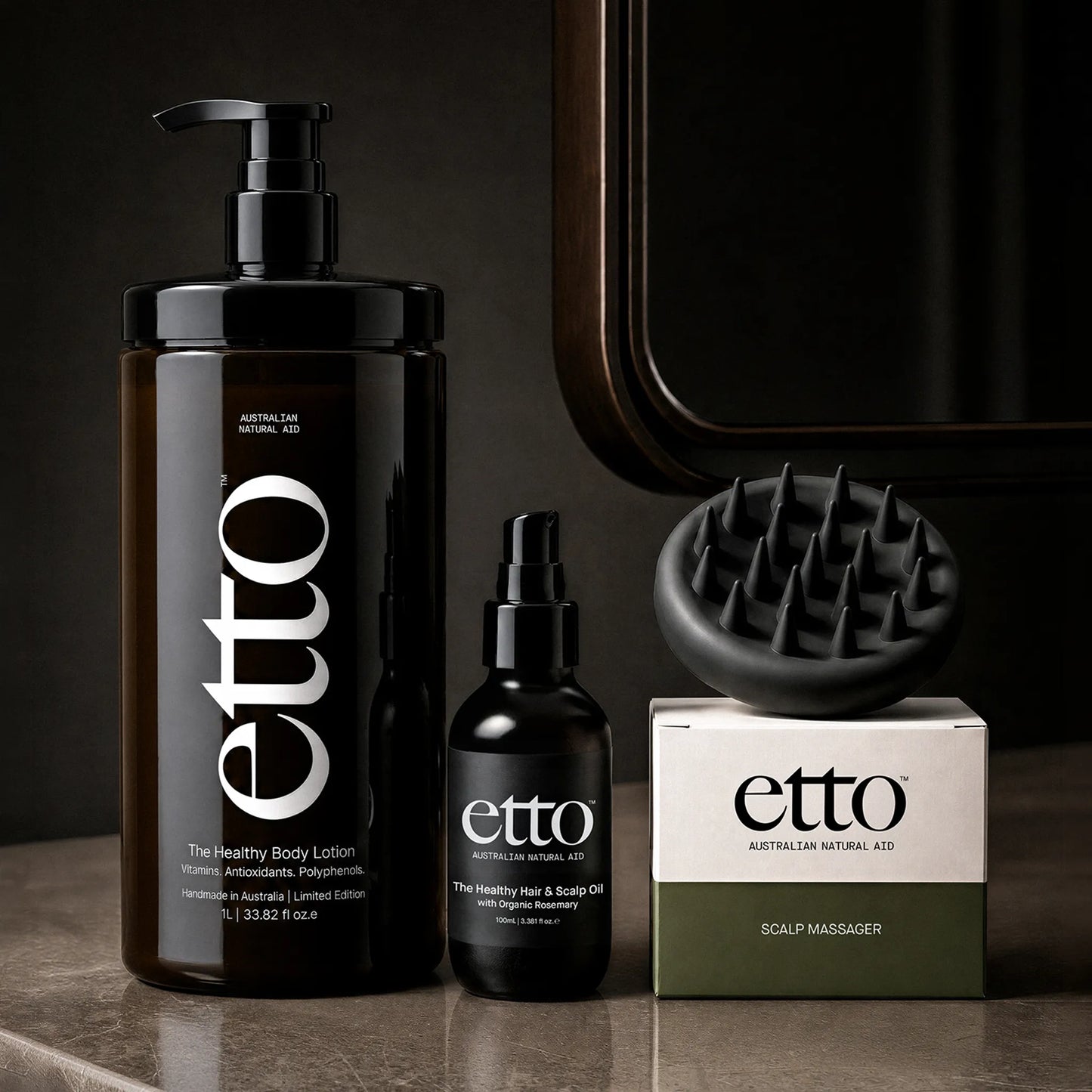 The Healthy Body Lotion & Hair Oil Winter Essential Set