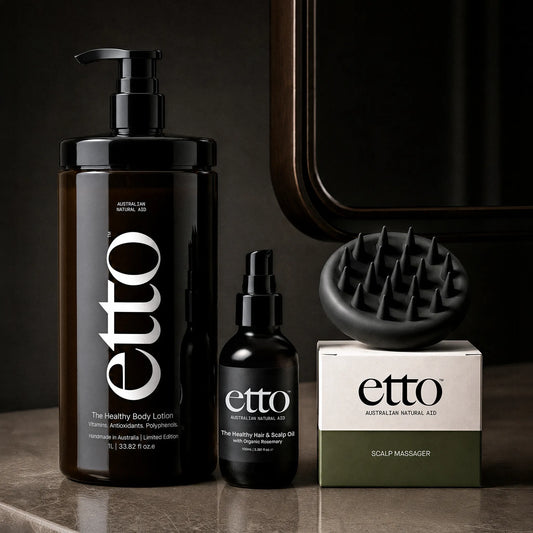 The Healthy Body Lotion & Hair Oil Winter Essential Set