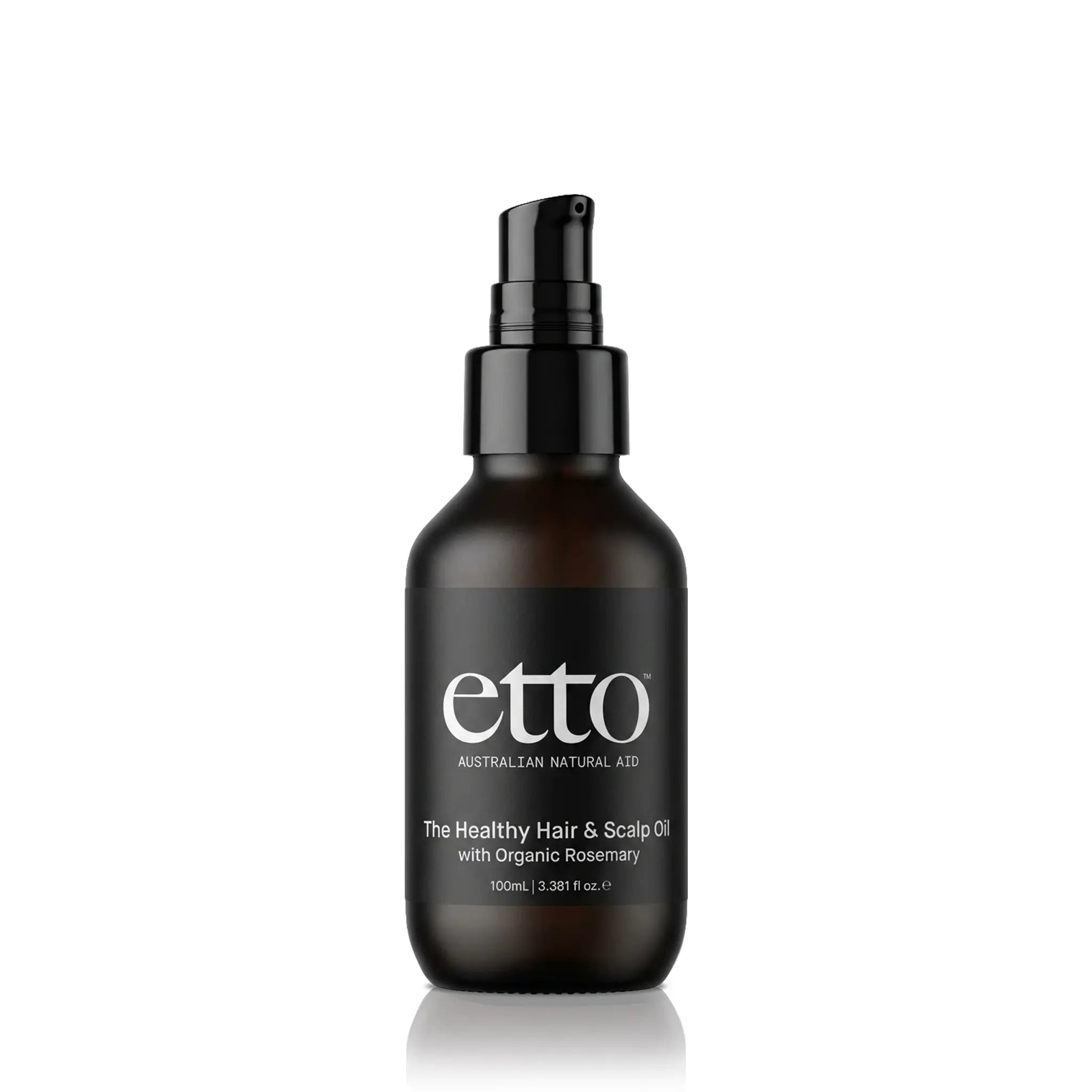 The Healthy Hair & Scalp Oil & Soft Silicone Scalp Massage Tool | Organic Rosemary & Coconut