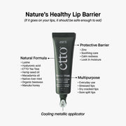 The Lip Shield, Deep Hydration with Lysine, Tea Tree & Zinc