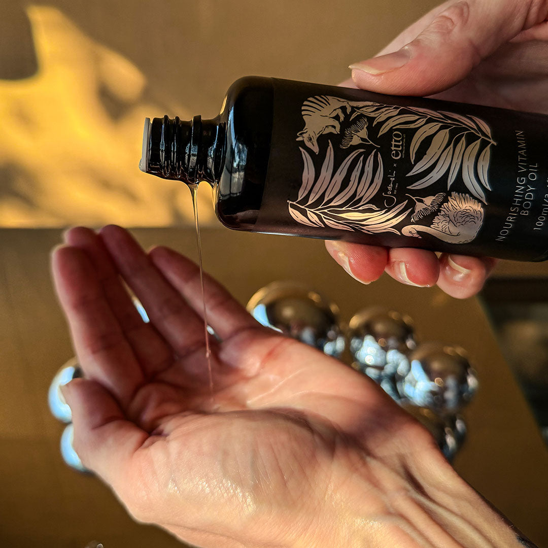 ETTO X Sodashi Nourishing Body Vitamin Oil | Smooth & Glowing Skin, *Limited Edition*