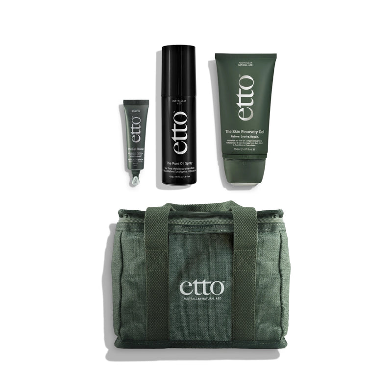 The Summer Skin Recovery Set, Protect, Nourish and Hydrate Skin without Chemicals