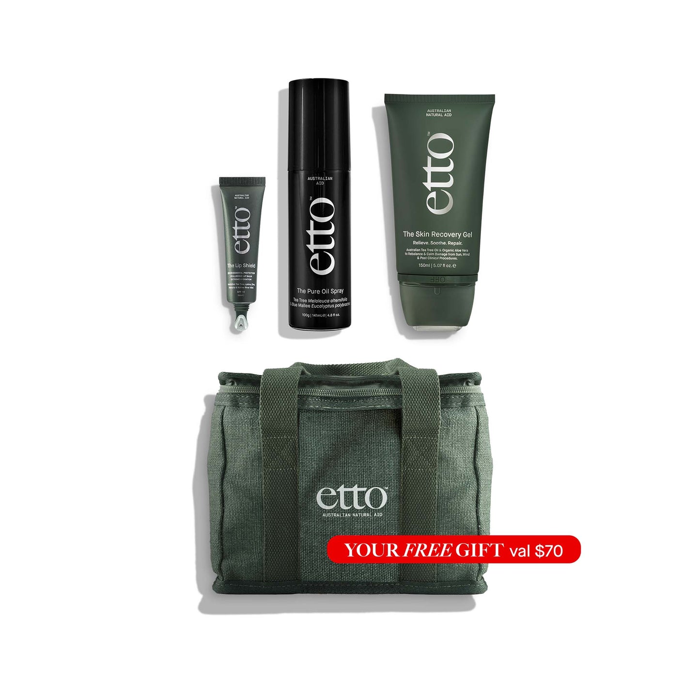 The Summer Skin Recovery Set | Protect, Nourish and Hydrate Skin without Chemicals